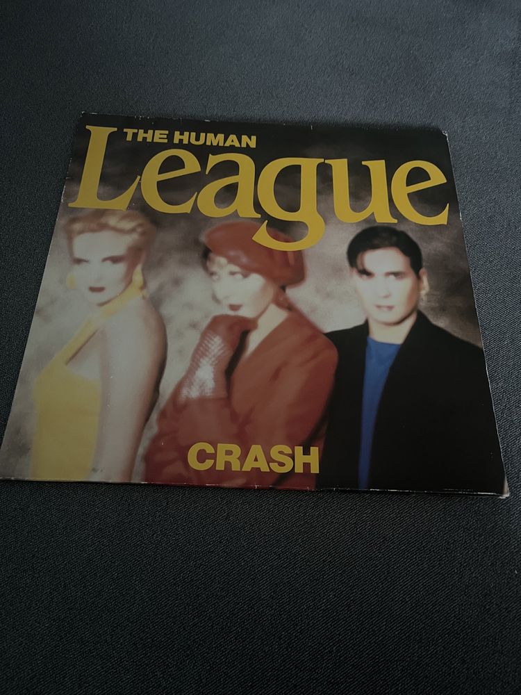 The Human League Crash Winyl 1986 Virgin