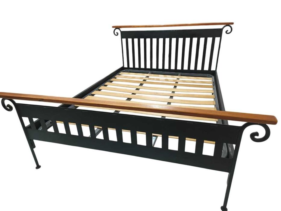 Cama Cerejeira estrutura ferro