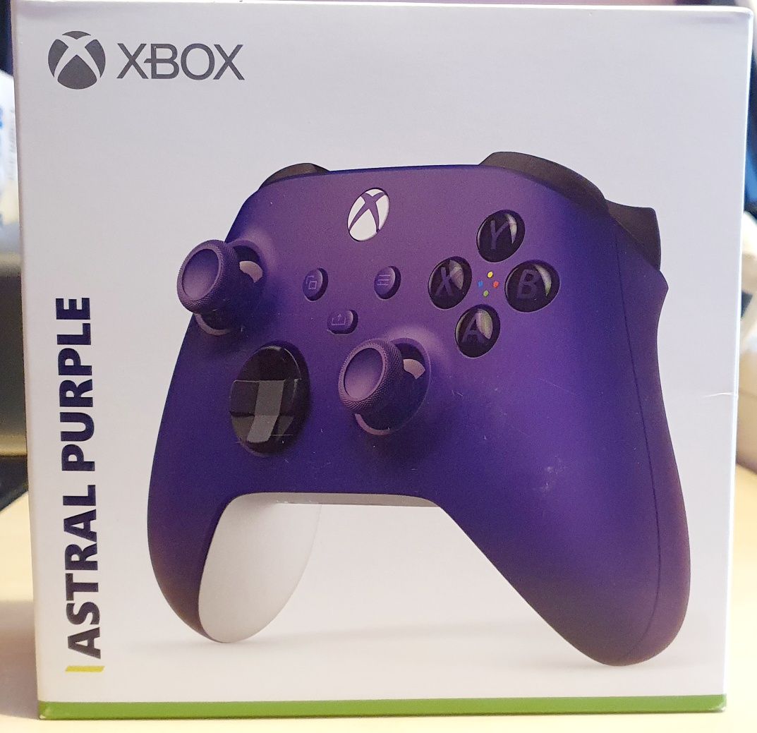 Nowy Bezprzewodowy Kontroler Pad Microsoft Xbox (Series X) fioletowy