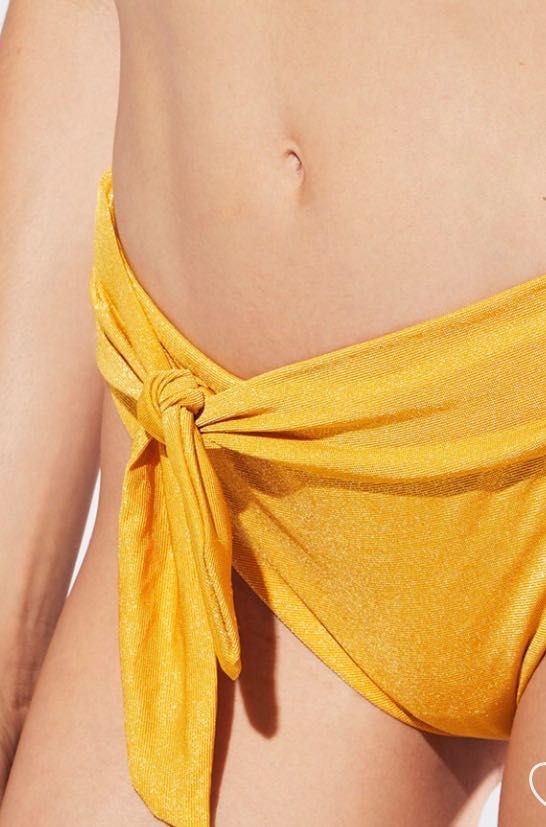 Bikini cueca, amarela, Calzedonia tamanho S NOVA