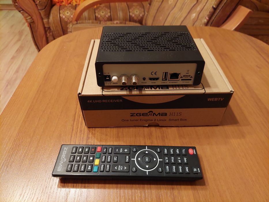 Zgemma H11S 4K UHD – tuner satelitarny Linux Enigma2