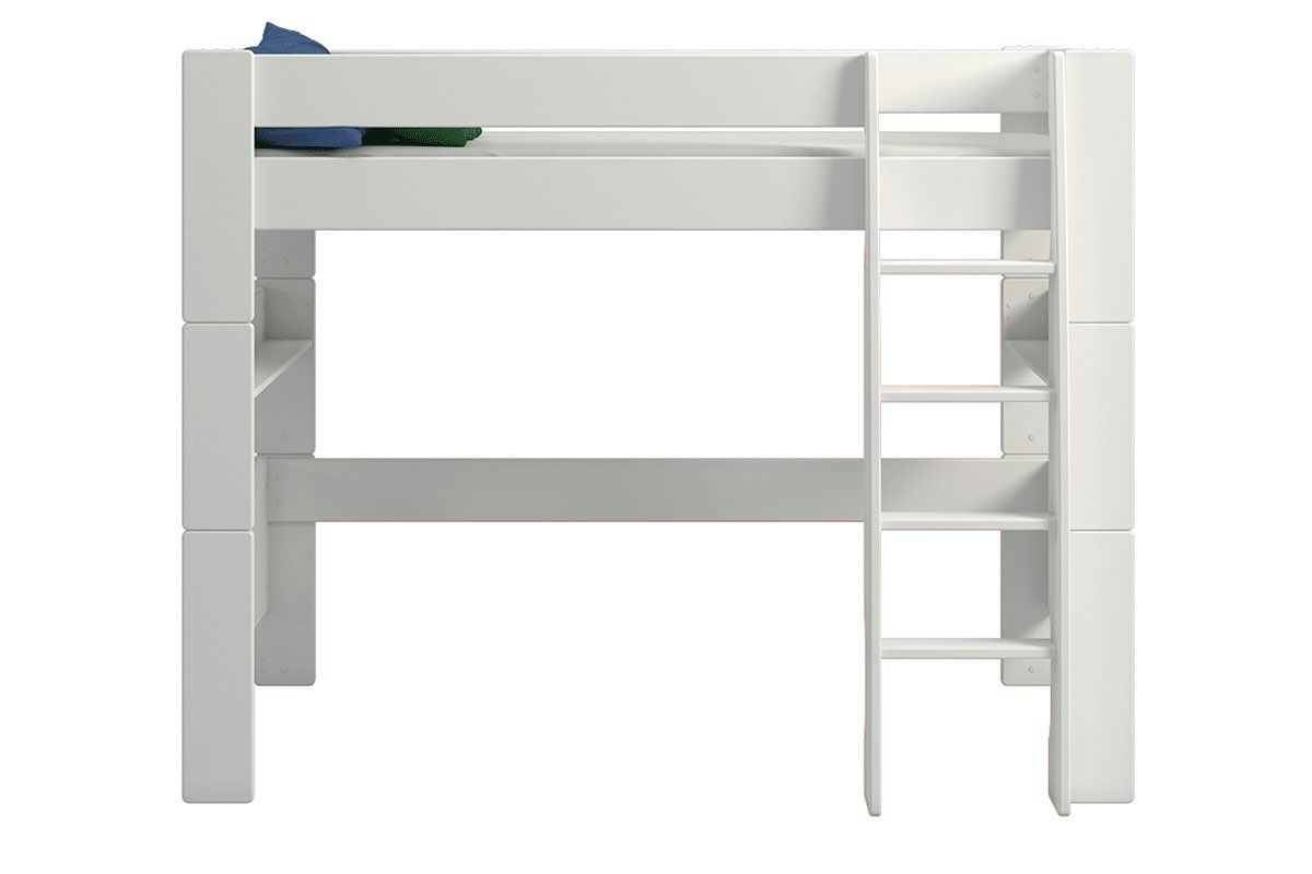 Łóżko piętrowe Steens for Kids – Tvilum, białe, 164cm, wysokie.