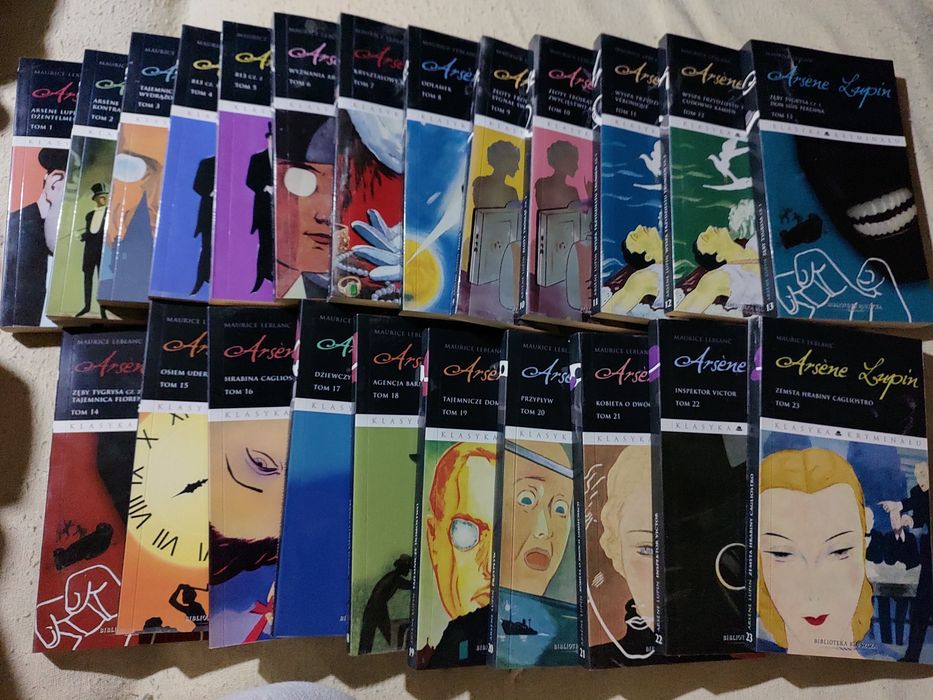 Arsene Lupin kolekcja 23 kryminałów