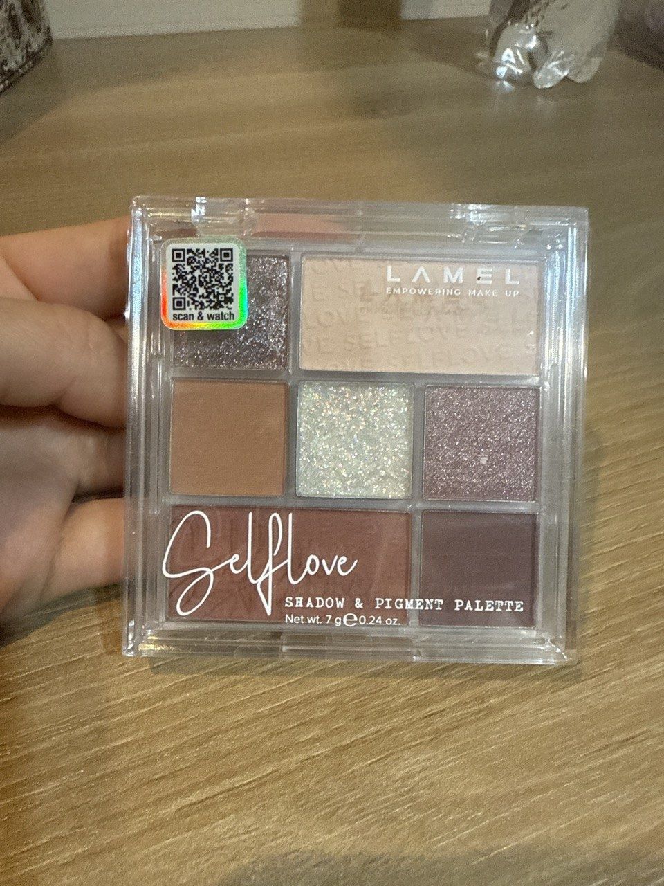 Lamel make up selflove eyeshadow palette палетка тіней для повік 401