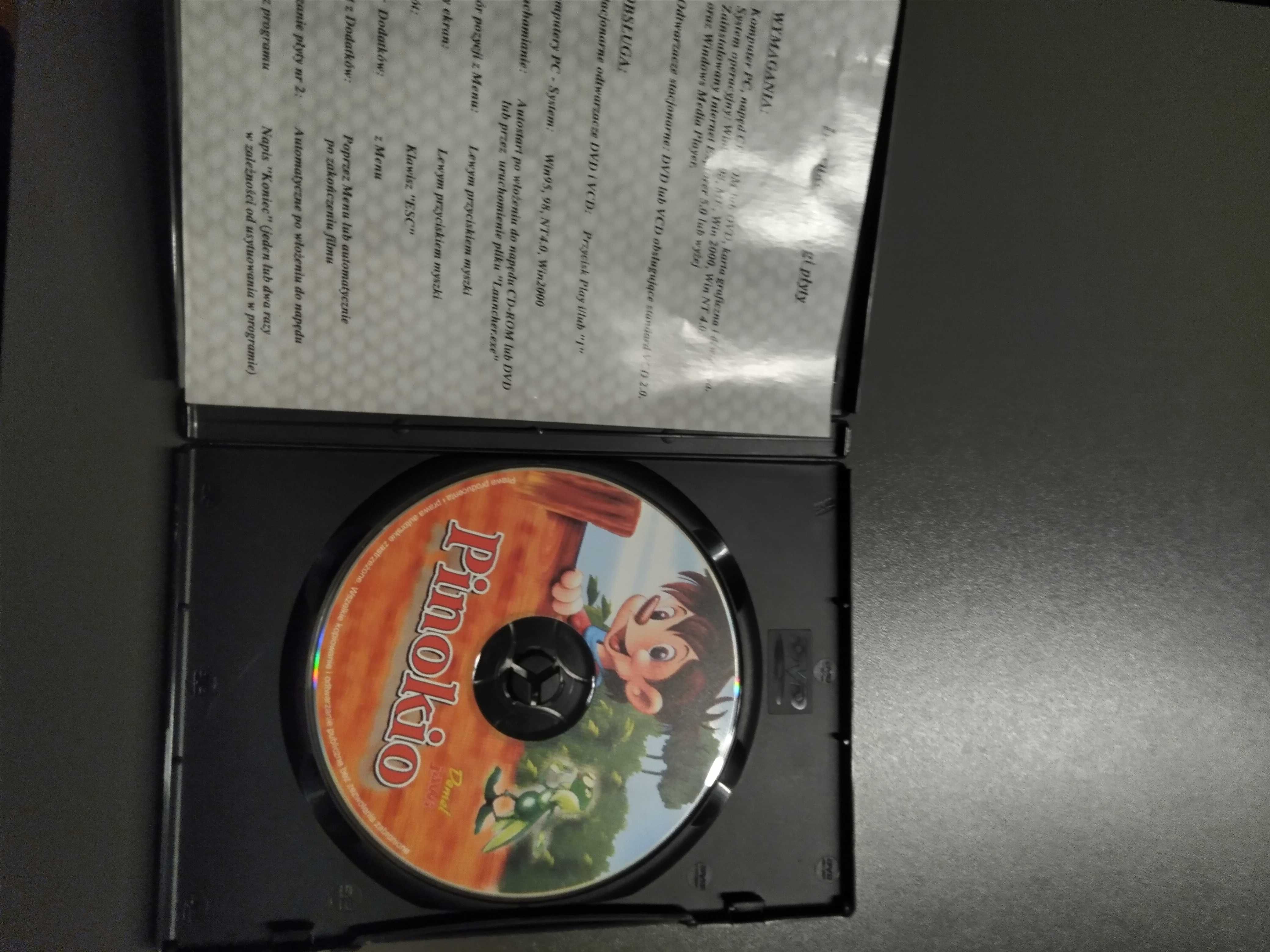 Filmy dla dzieci Pinokio CD