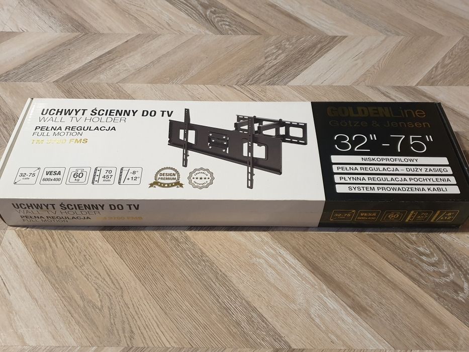 Uchwyt ścienny do TV Götze & Jensen TM 3760 FMS dla TV 32"–75″
