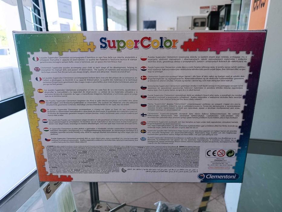 Puzzle Clementoni Disney Frozen SuperColor Maxi 68x48cm 24 peças