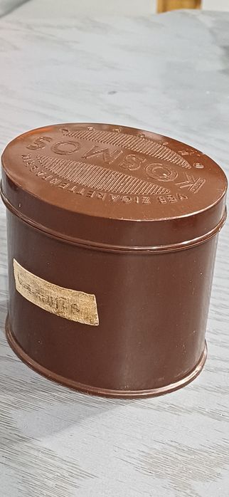 Vintage bakelitowe opakowanie KOSMOS jak na zdjęciach lata 50-60