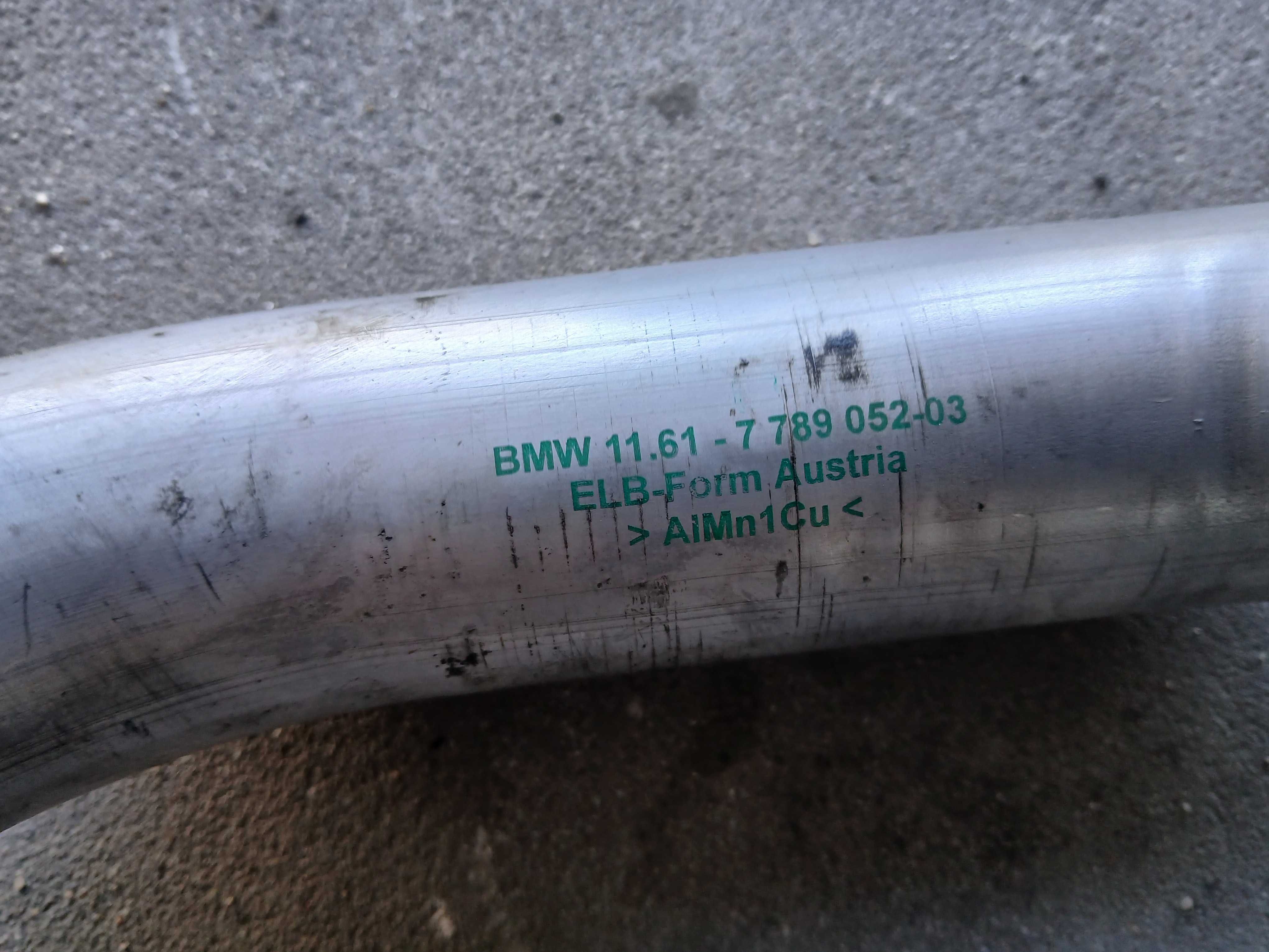 bmw e60 rura przewód intercoolera m57