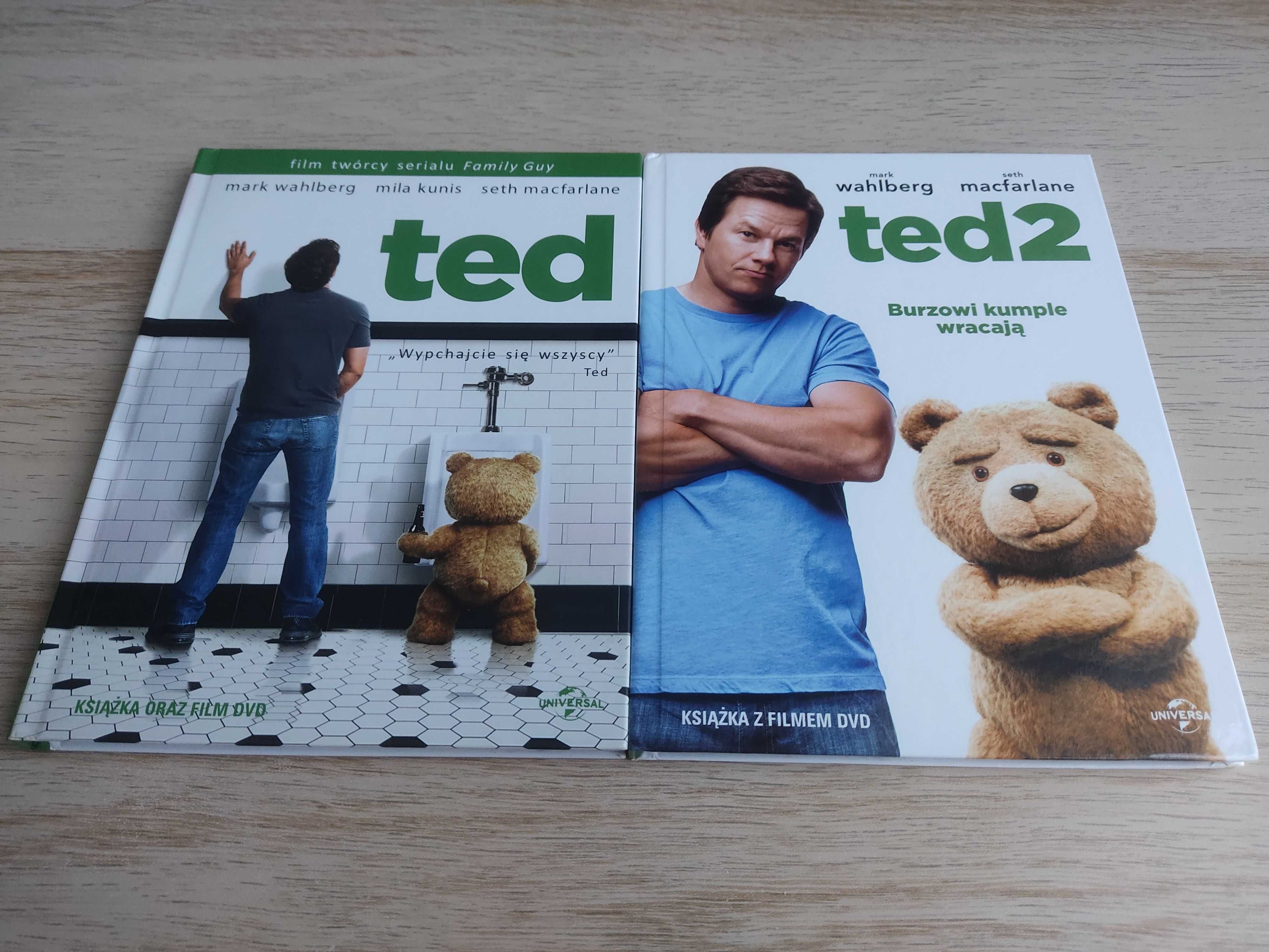 Filmy DVD Lektor PL (kolekcja filmów TED część 1 oraz 2)