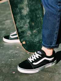 Vans old skool Black and White, кеди, кроси, кросівки