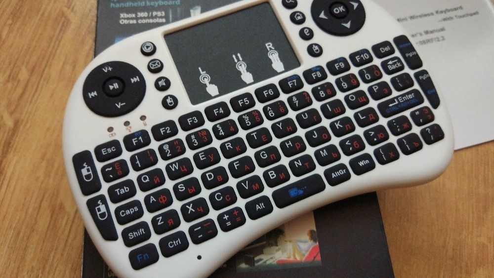 Беспроводная мини клавиатура Rii для TV Box / PS / PC / Ноутбука