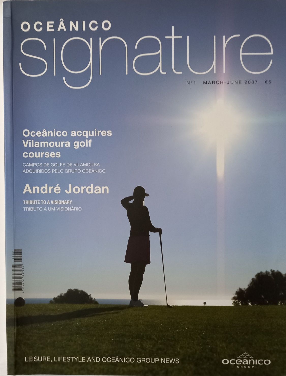 André Jordan 2007 na n° 1 da Oceânico Signature bilingue