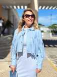 Casaco em pele Loco Luxo - veste S Novo
