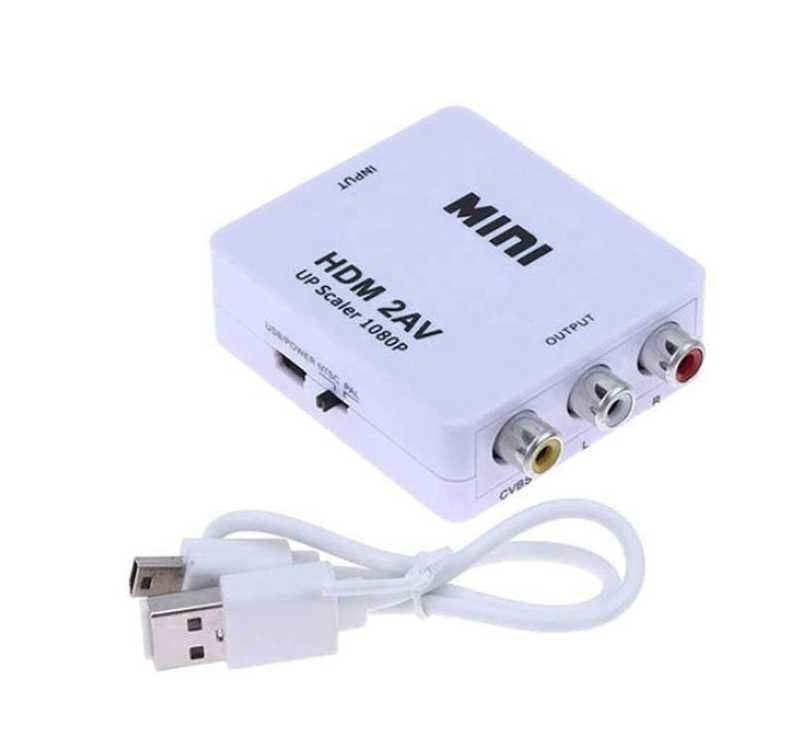 Конвертер HDMI у AV RCA тюльпан Адаптер HDMI2AV / э також AV2HDMI