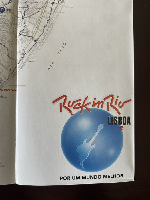 Bilhetes 1.ª edição Rock in Rio 2004