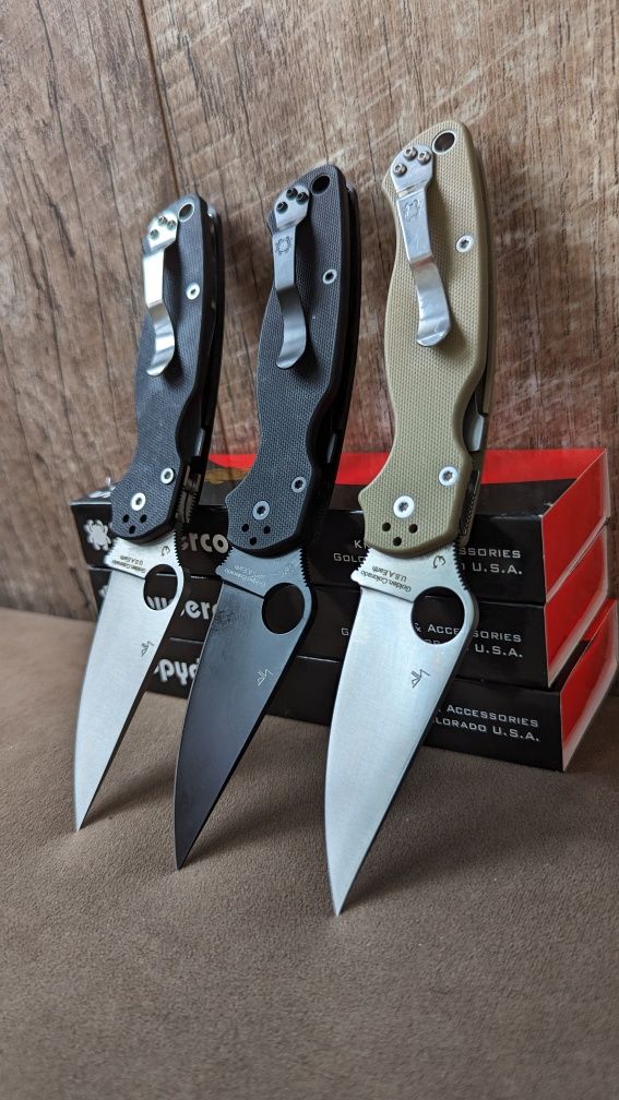 Нож, Spyderco Paramilitary 2 (Китай) Складний тактичний ніж