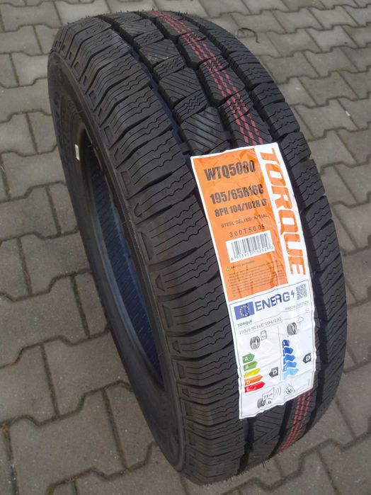 4x Nowe Opony Zimowe 195/65R16C Torque Jakość