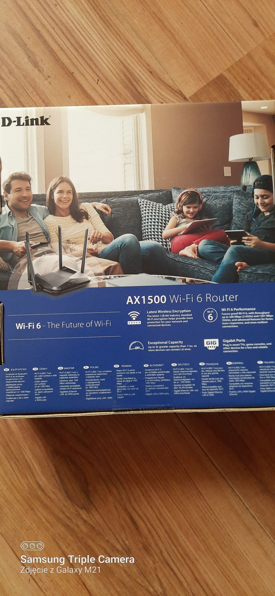Router D-LINK AX 1500 nowy