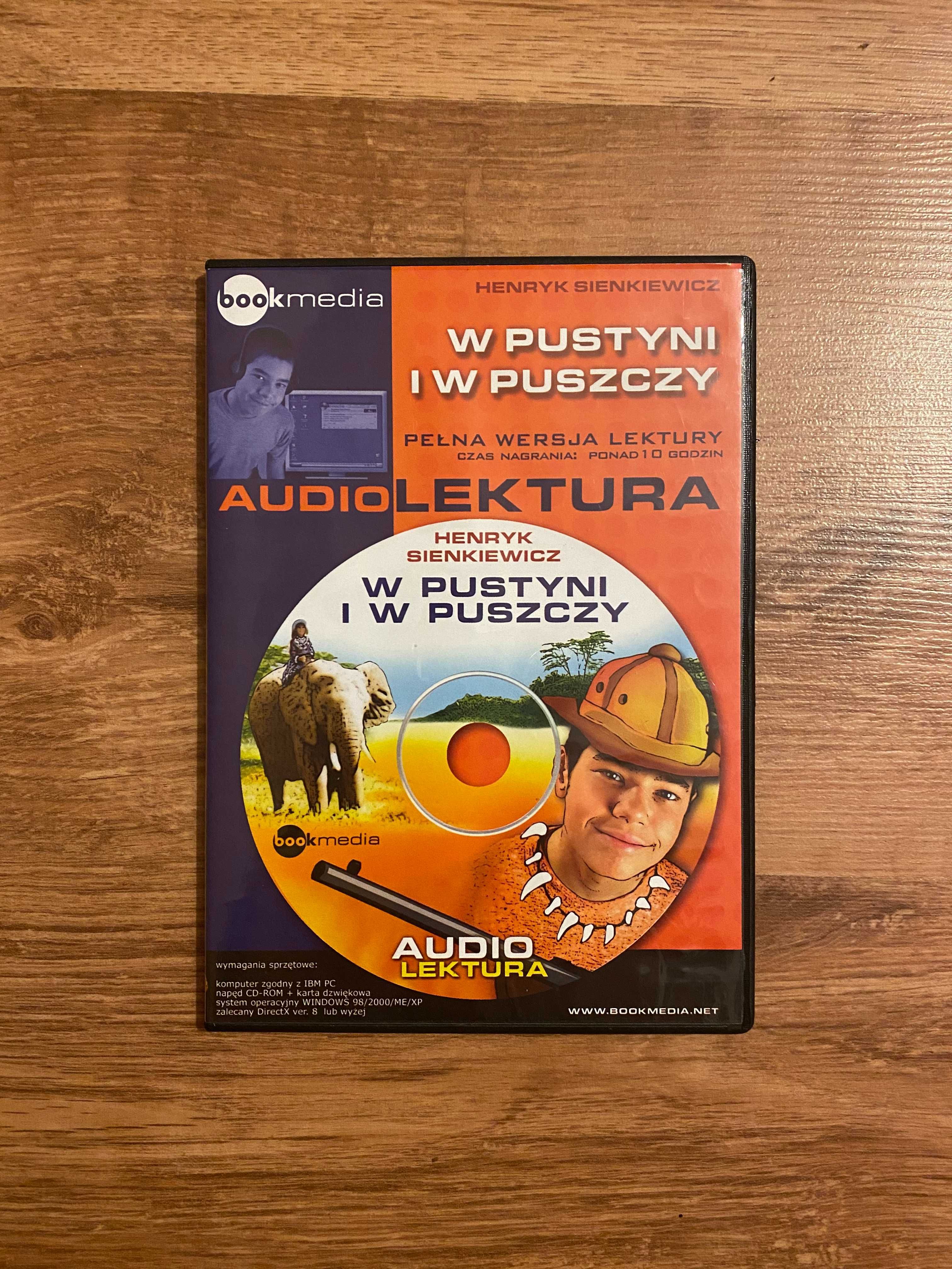 Audiobook CD "W pustyni i w puszczy" Sienkiewicz + High School Musical