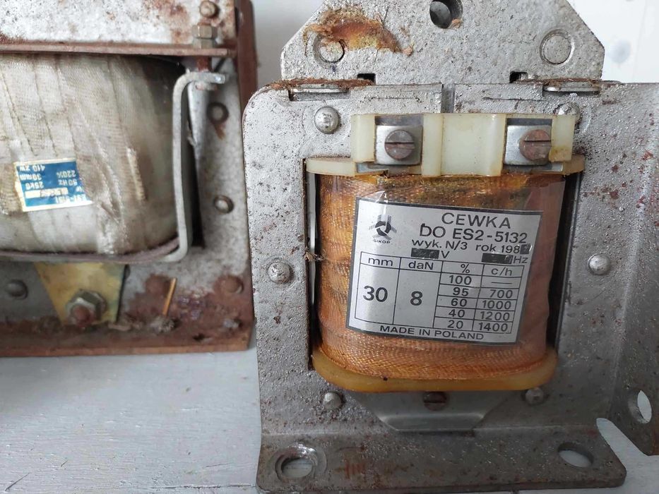 Elektromagnes ES od1,5do25Kg cewka nowe prasa osprzęt warsztat ręczne