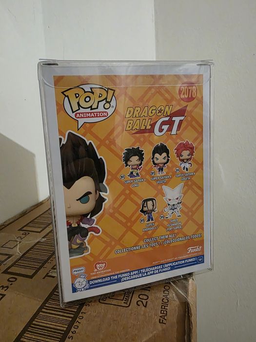 Funko Pop Vegeta Super Saiyan 4 Flocked