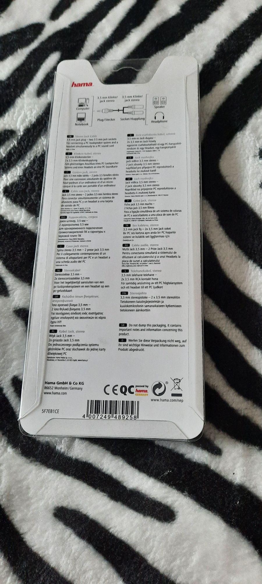 Jack Cable stereo