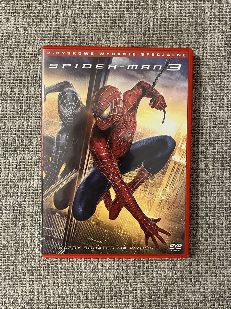 Spiderman 3 film DVD