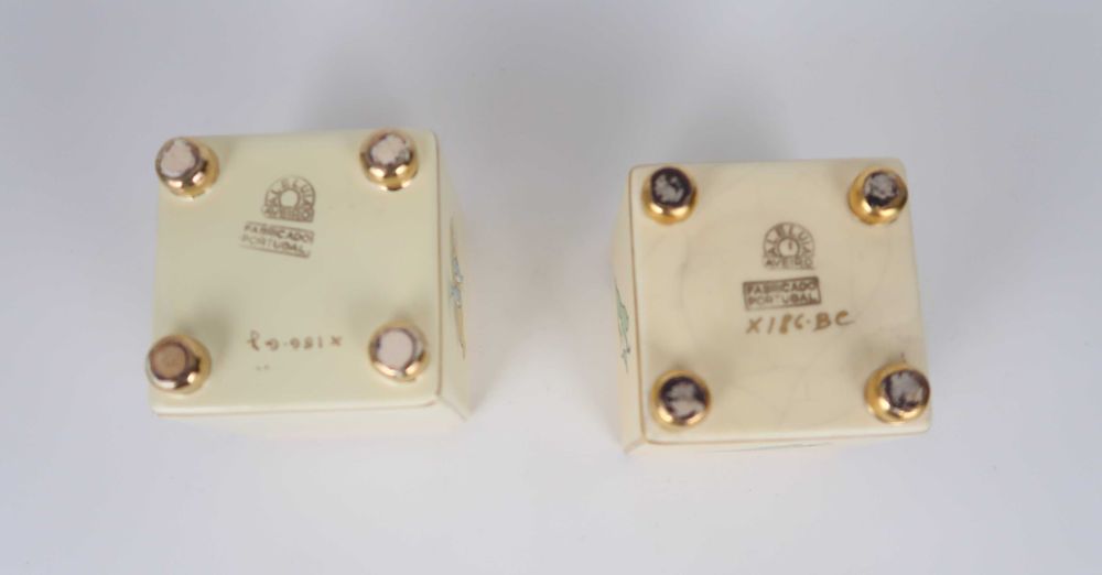 Faiança Modernista Portuguesa Aleluia - 2 jarras mod. X-186