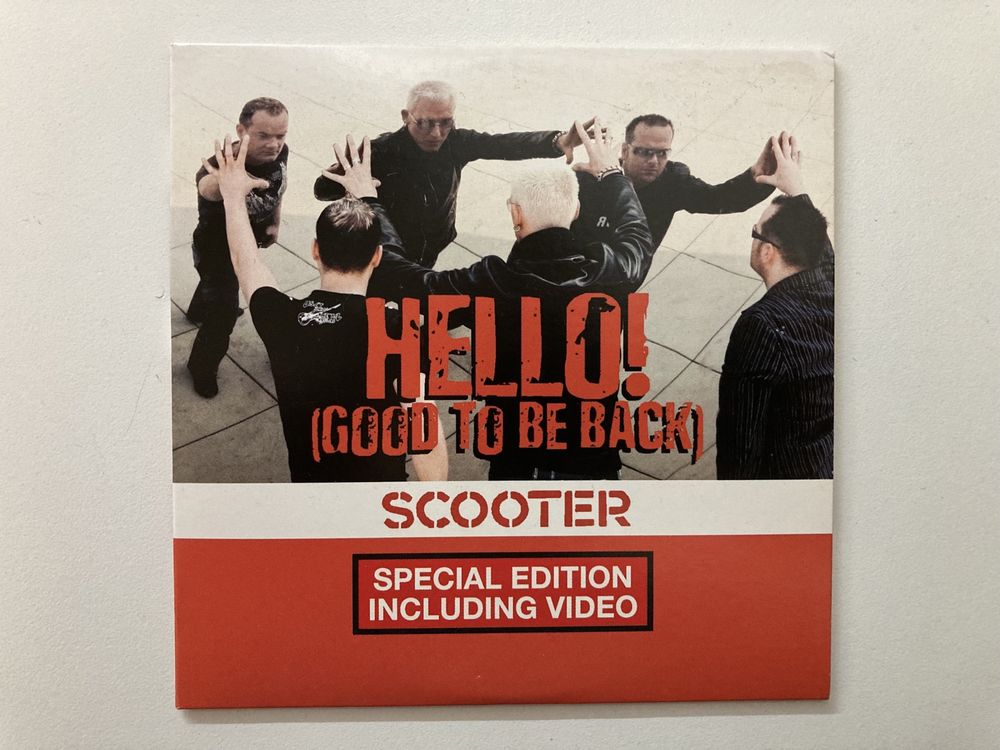 Scooter - Hallo limired edition Single CD