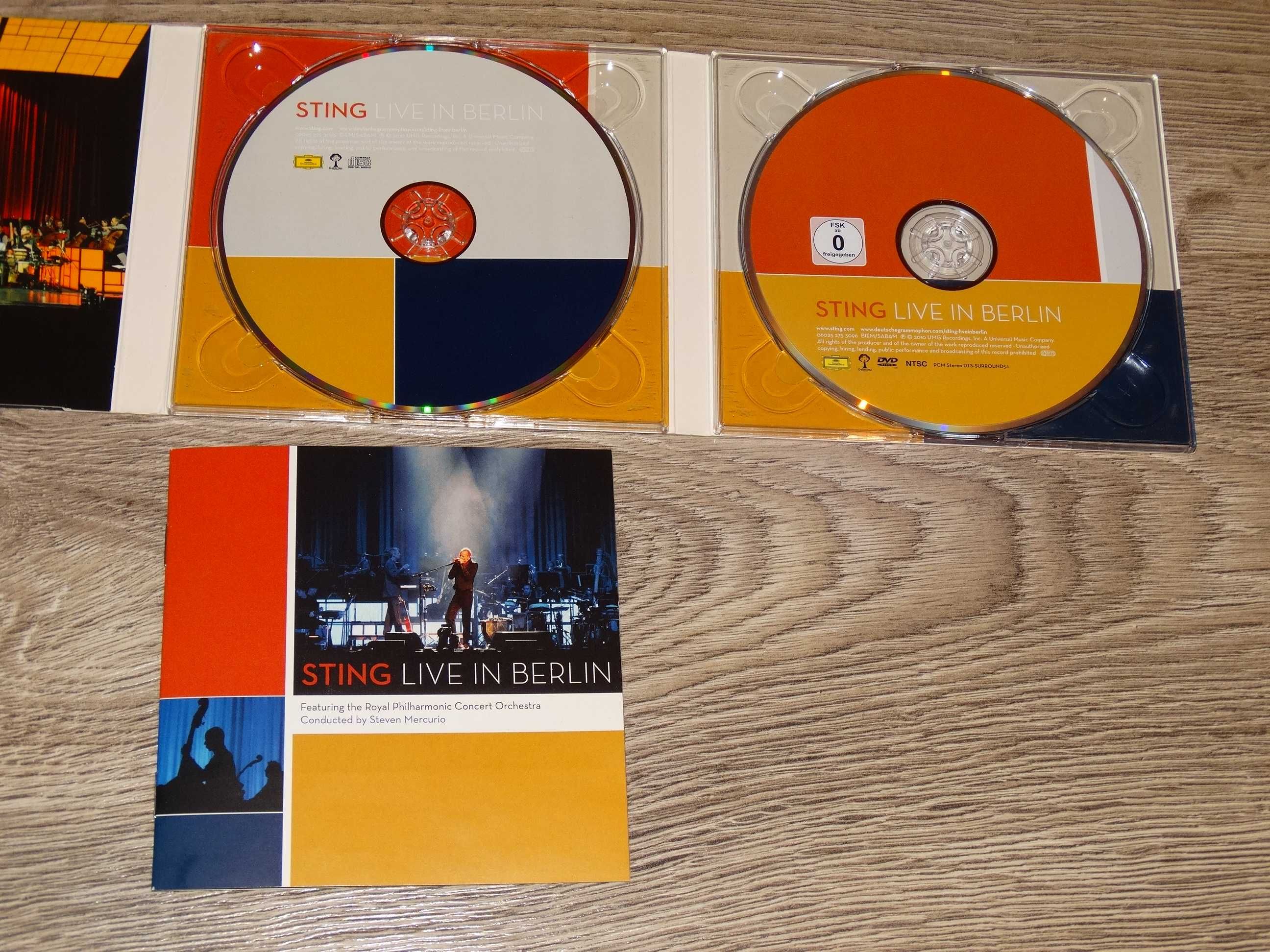 Sting Live in Berlin DVD+CD