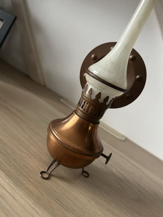 Lampa naftowa Mosiężna mala