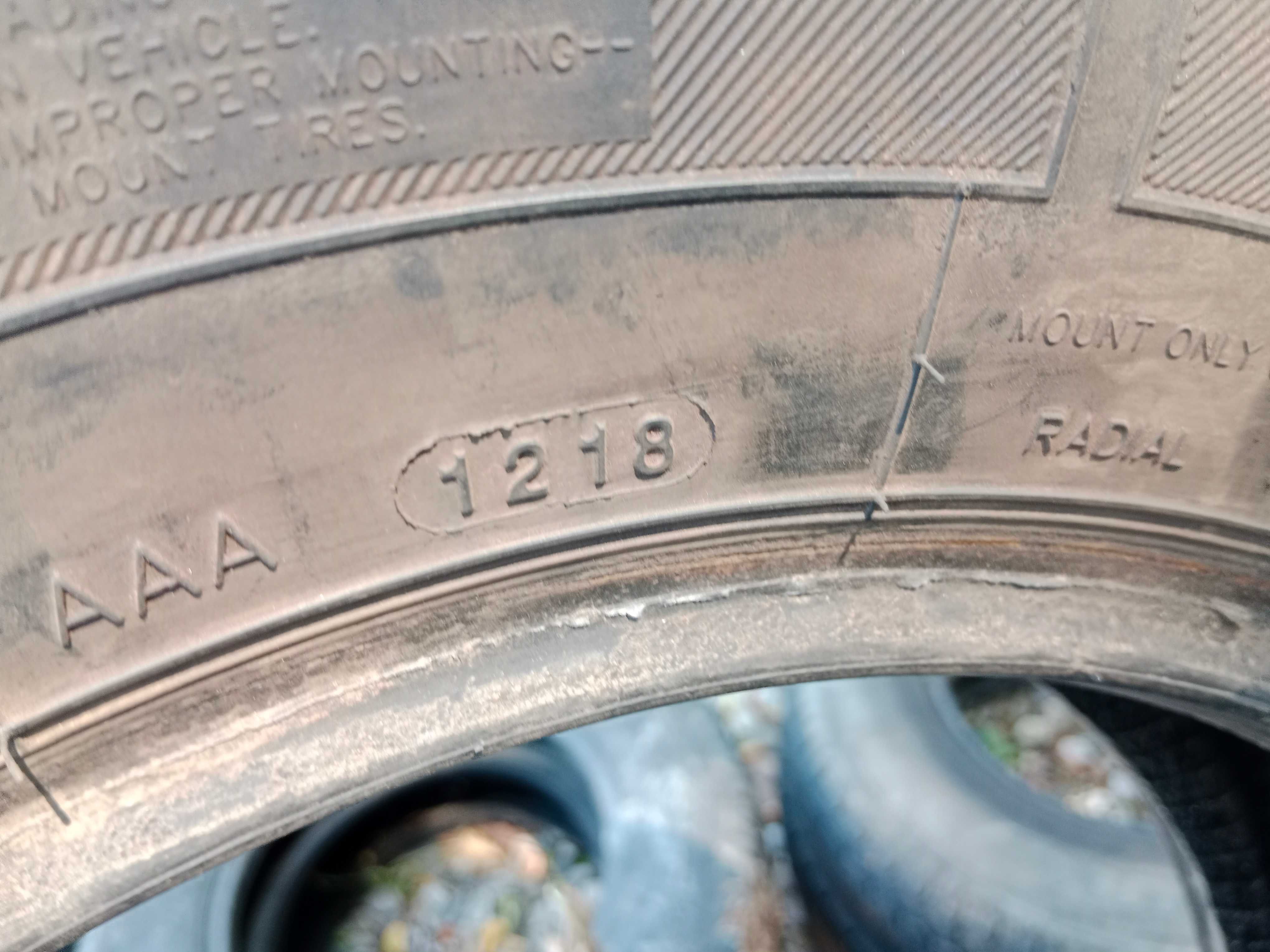 Opona używana 195/70R15C Powertrac Vantour 1szt.