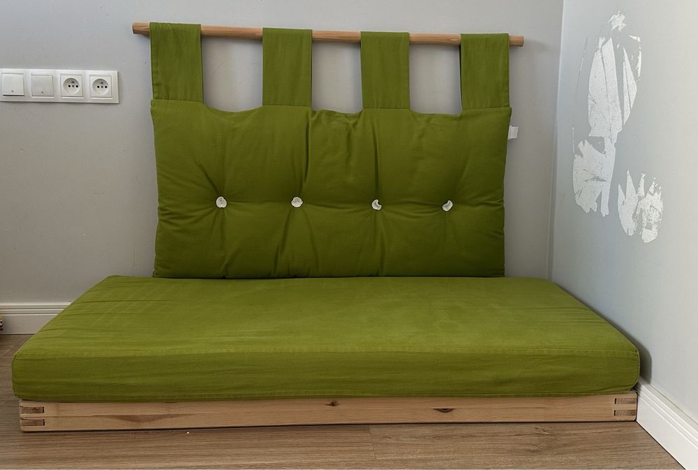 Komplet Materac, łóżko, stelaż, futon, montessori
