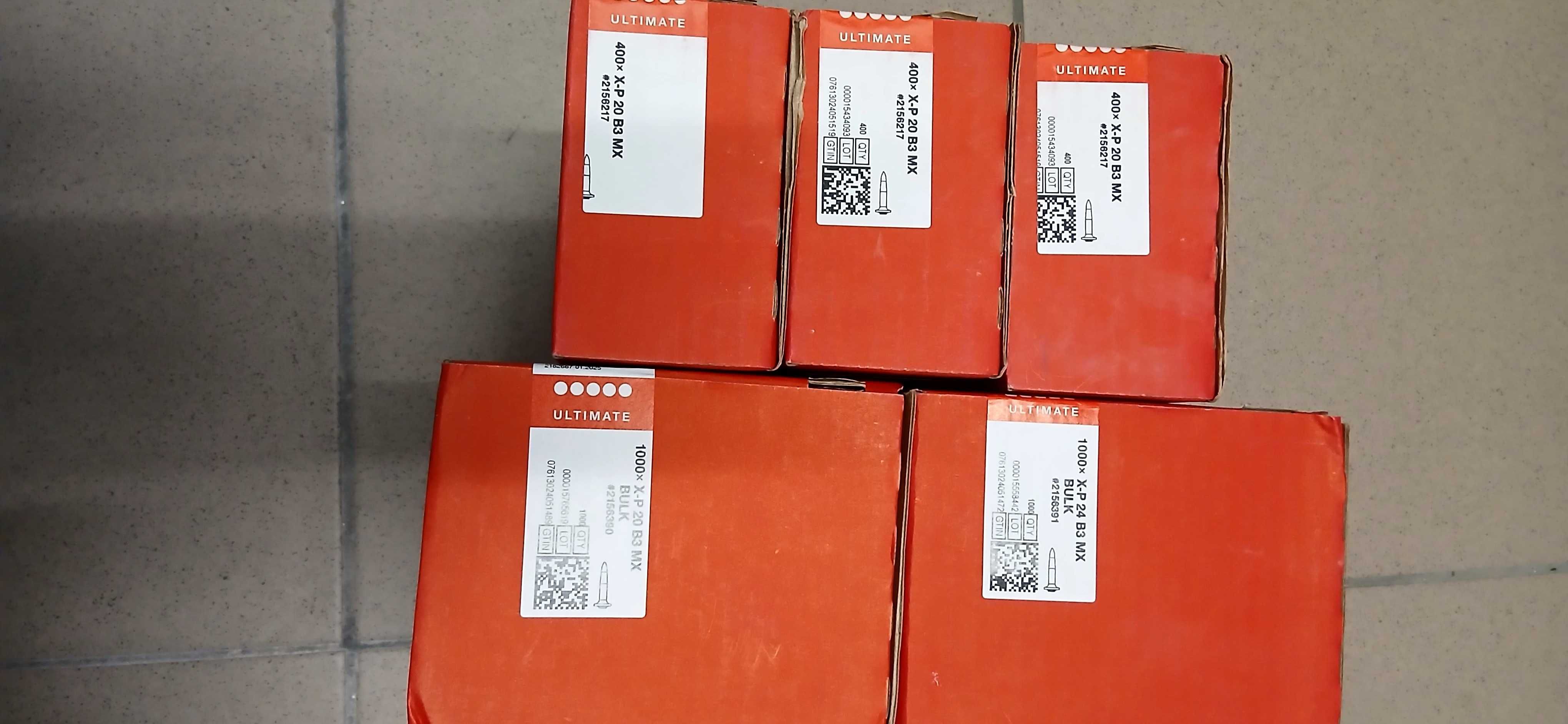 Hilti bx3 gwozdzie