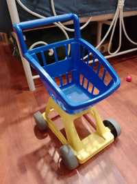 Zabawka wózek na zakupy