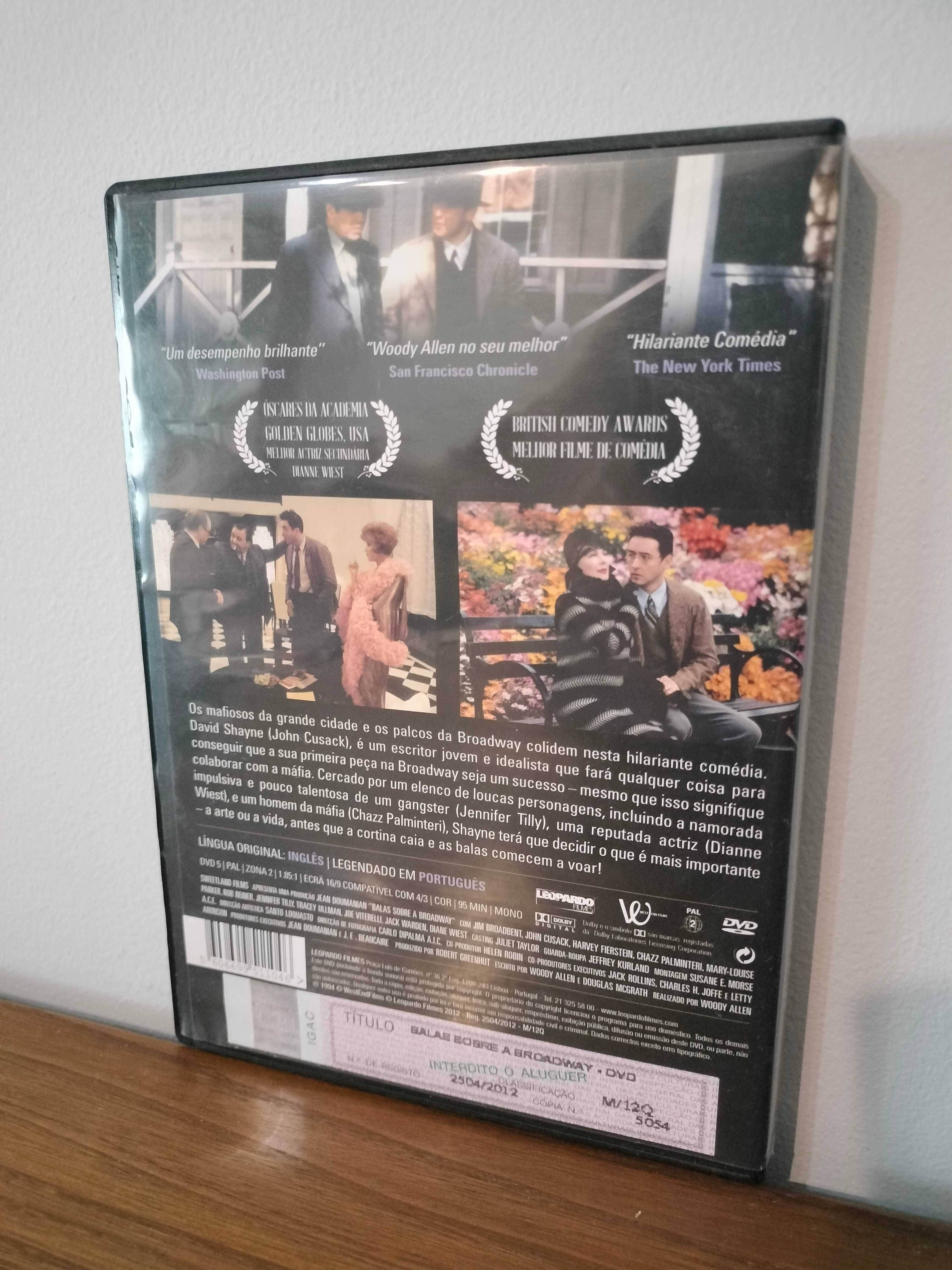 Filme DVD: Balas sobre a Broadway - Bullets Over Broadway