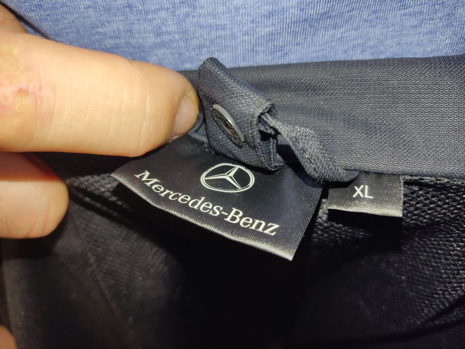 Mercedes-Benz oryginalna kurtka wiatrówka męska czarna r.XL