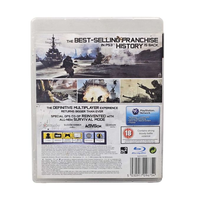 Gra PS3 Call of Duty Modern Warfare 3