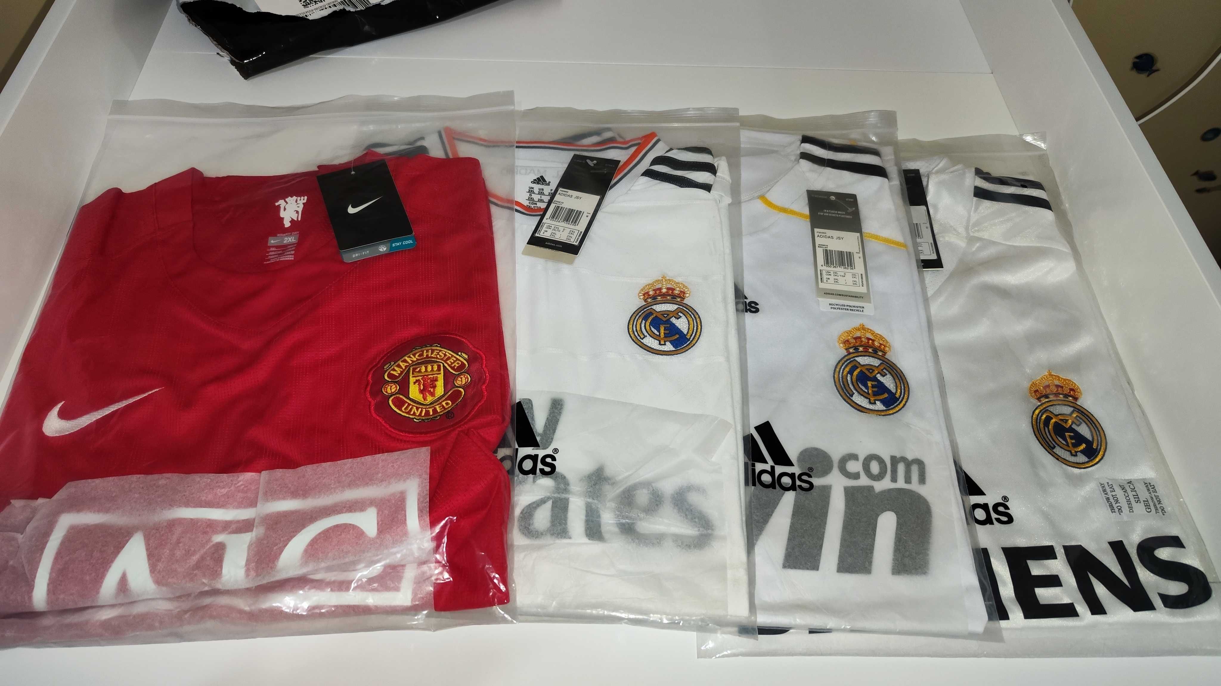 Camisola Real Madrid versão 2004/2005 tam XL