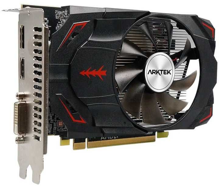 Видеокарта Arktek PCI-Ex Radeon RX 550 4GB GDDR5