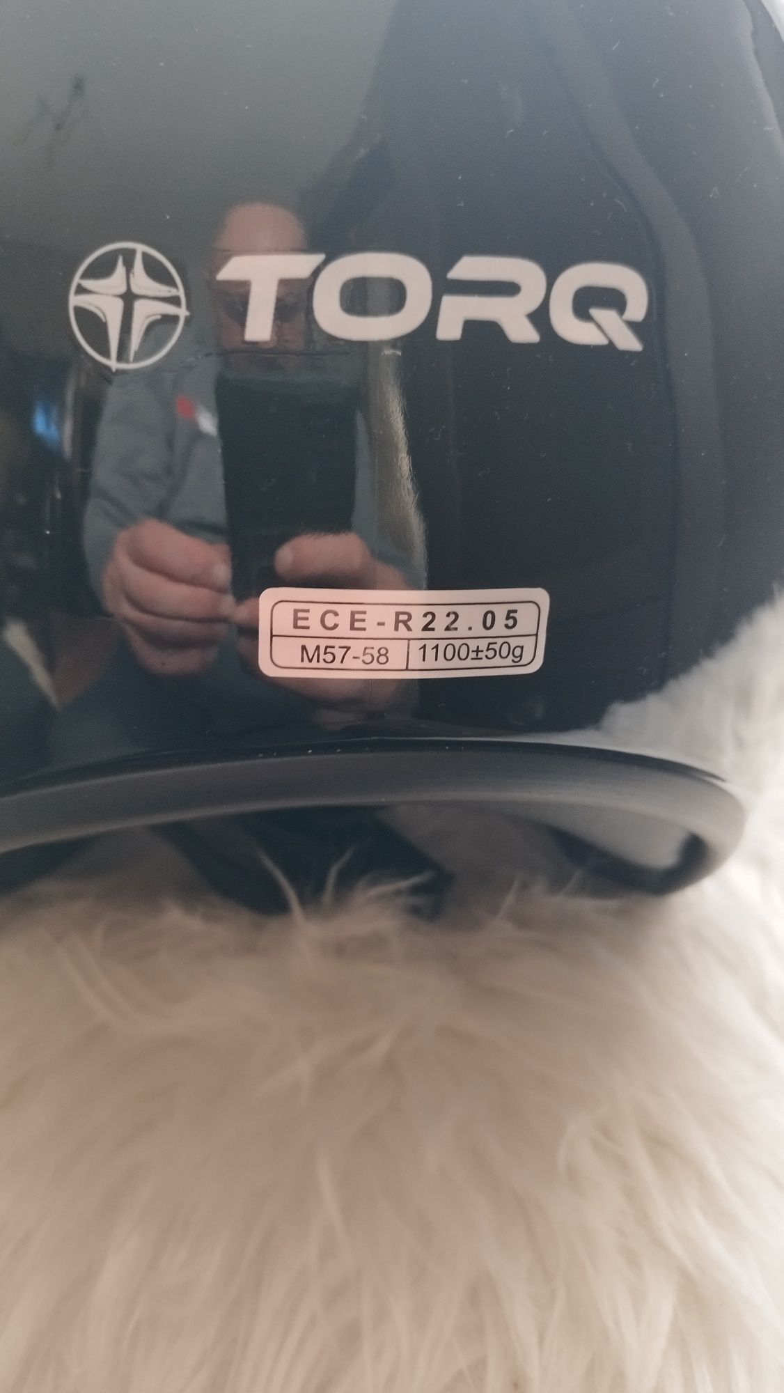Kask na motor rozmiar M