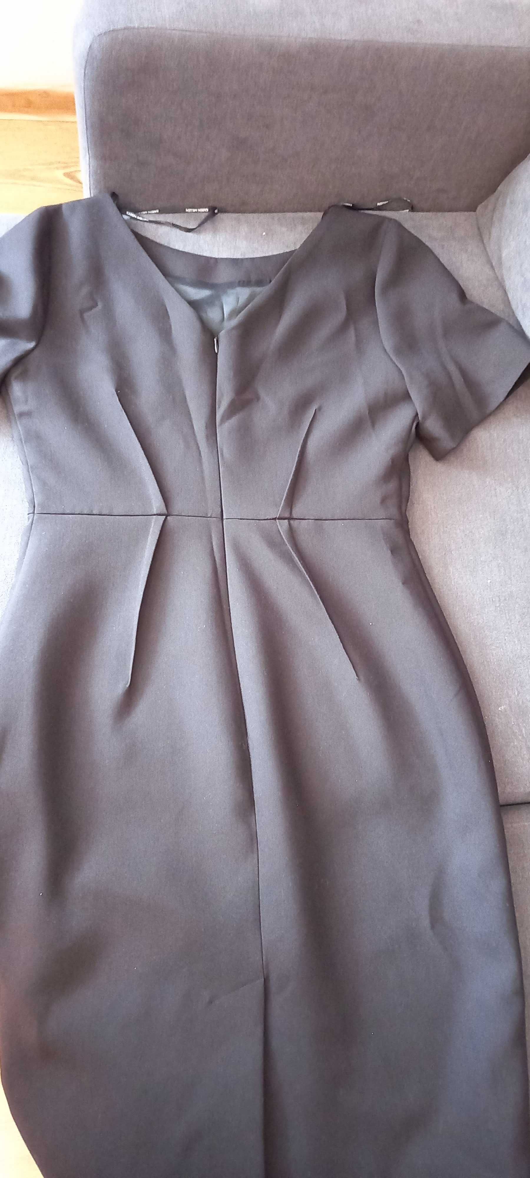 Sukienka czarna biurowa karen millen M/L