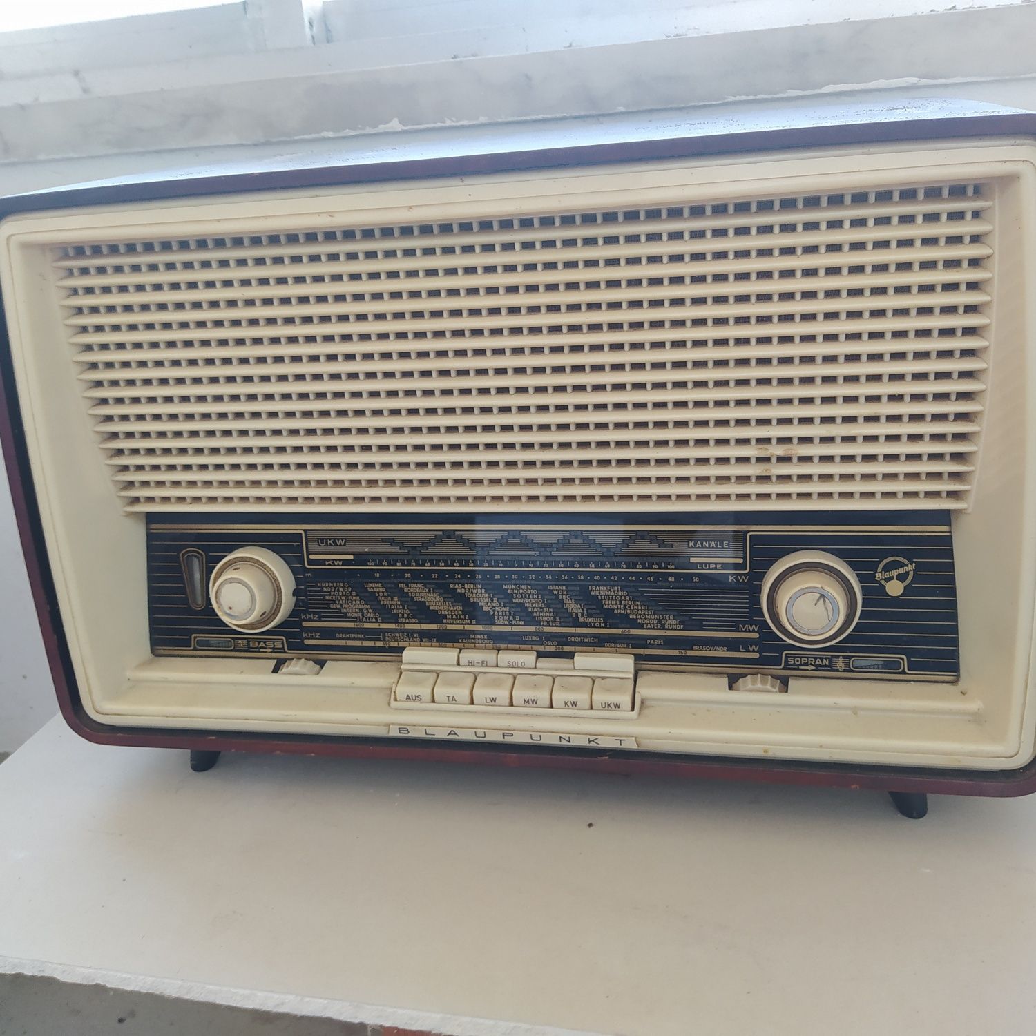 Radio blaupunkt sultan type 2520 vintage