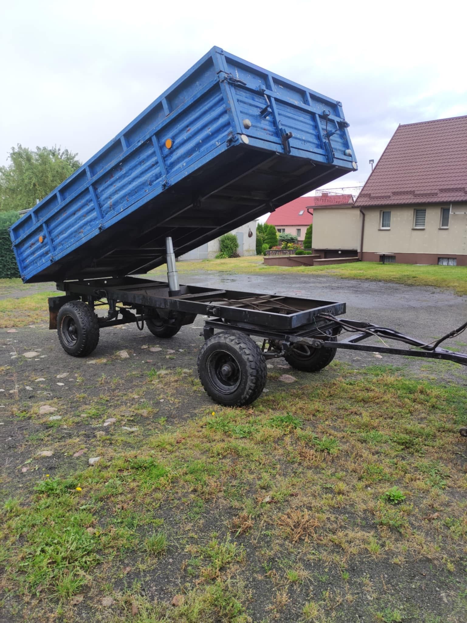 Przyczepa D45 zadbana stan techniczny bez zarzutów