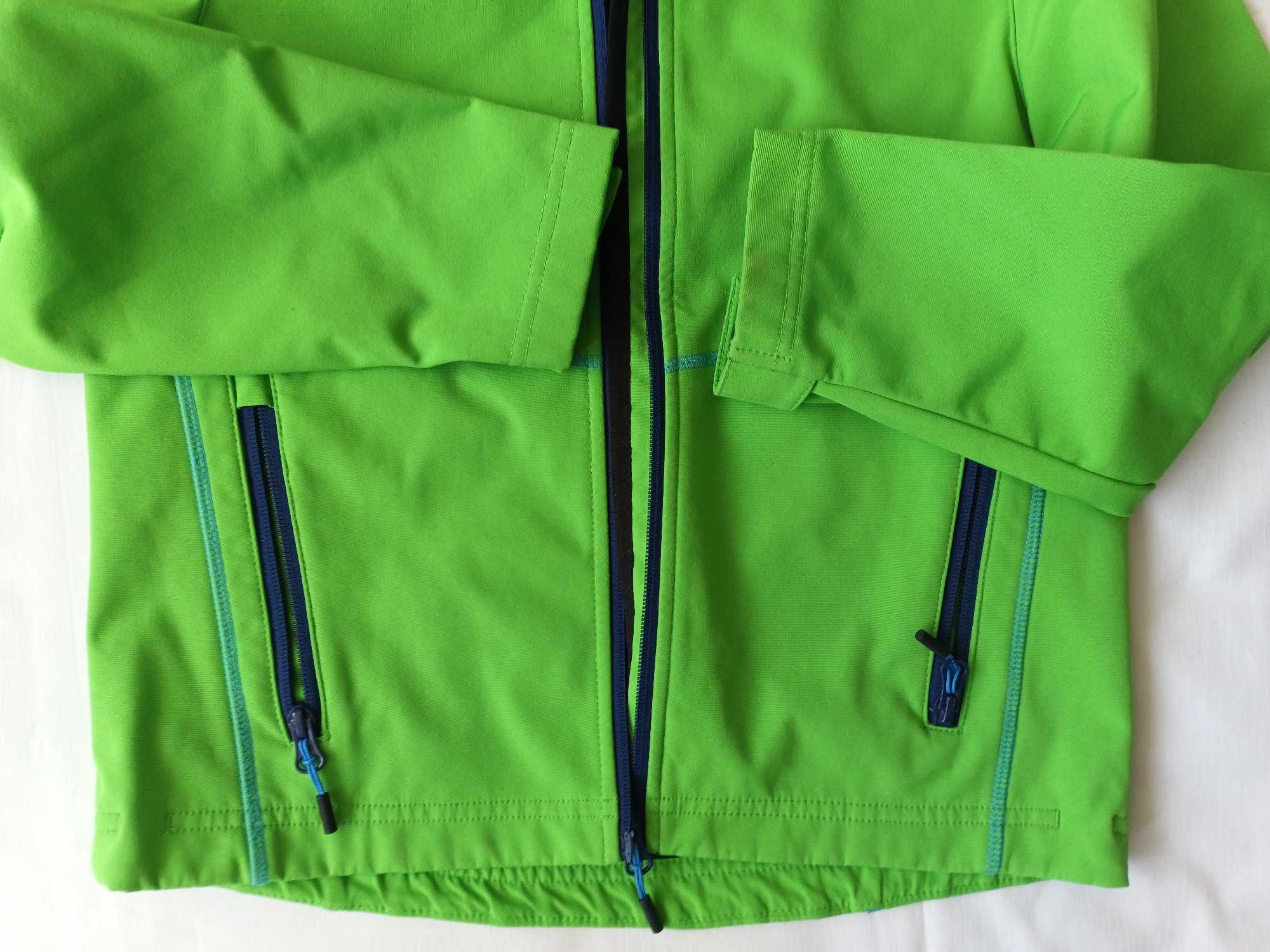 Chłopięca kurtka softshell z kapturem ICEPEAK; 140