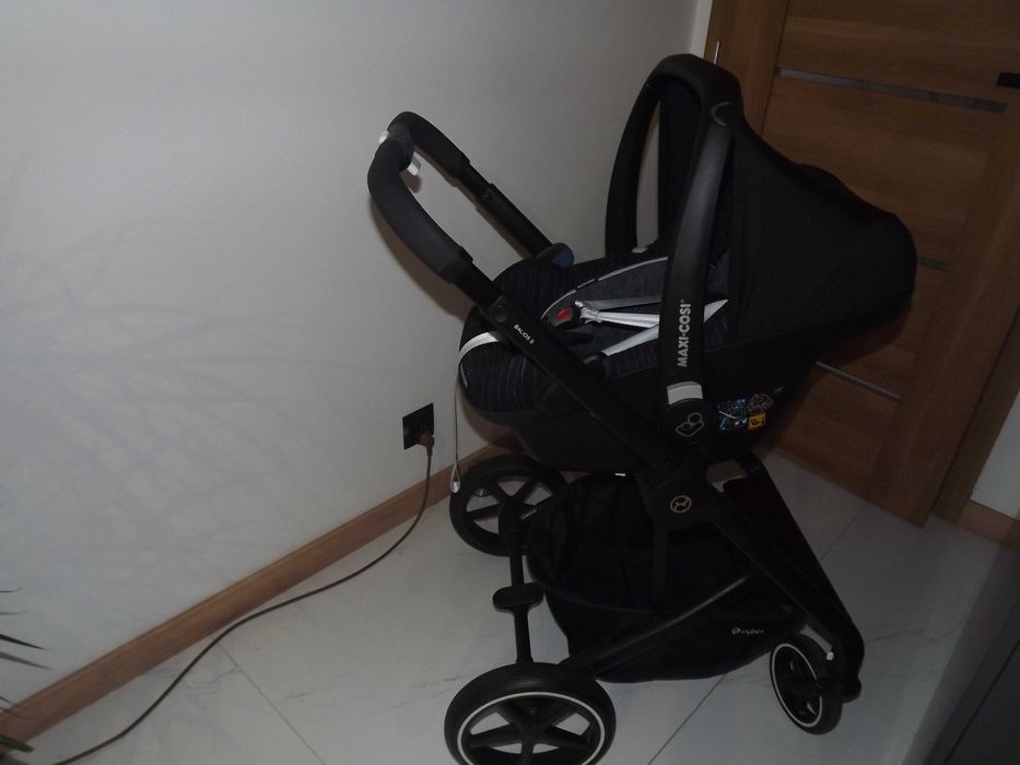 Cybex Balios S lux Deep Black +Baza Cybex  Wysylam/Inne kolory