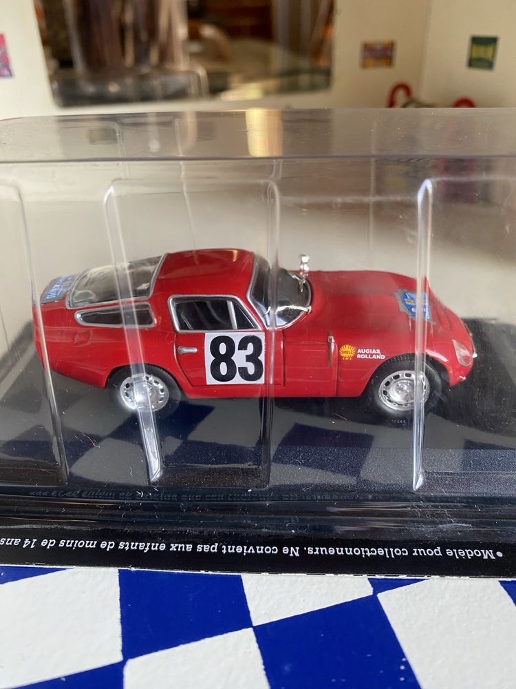 Miniatura Alfa Romeo TZ - Coupe des Alpes 1964