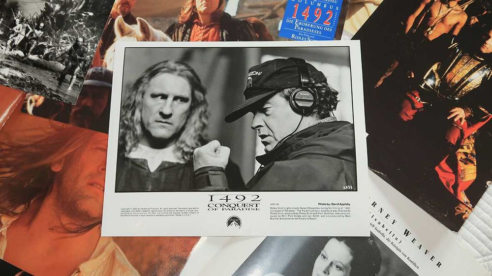 Material Coleção 1492 - Cristovão Colombo, Ridely Scott