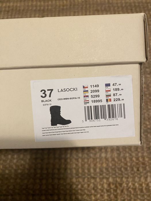 Botki Lasocki 37